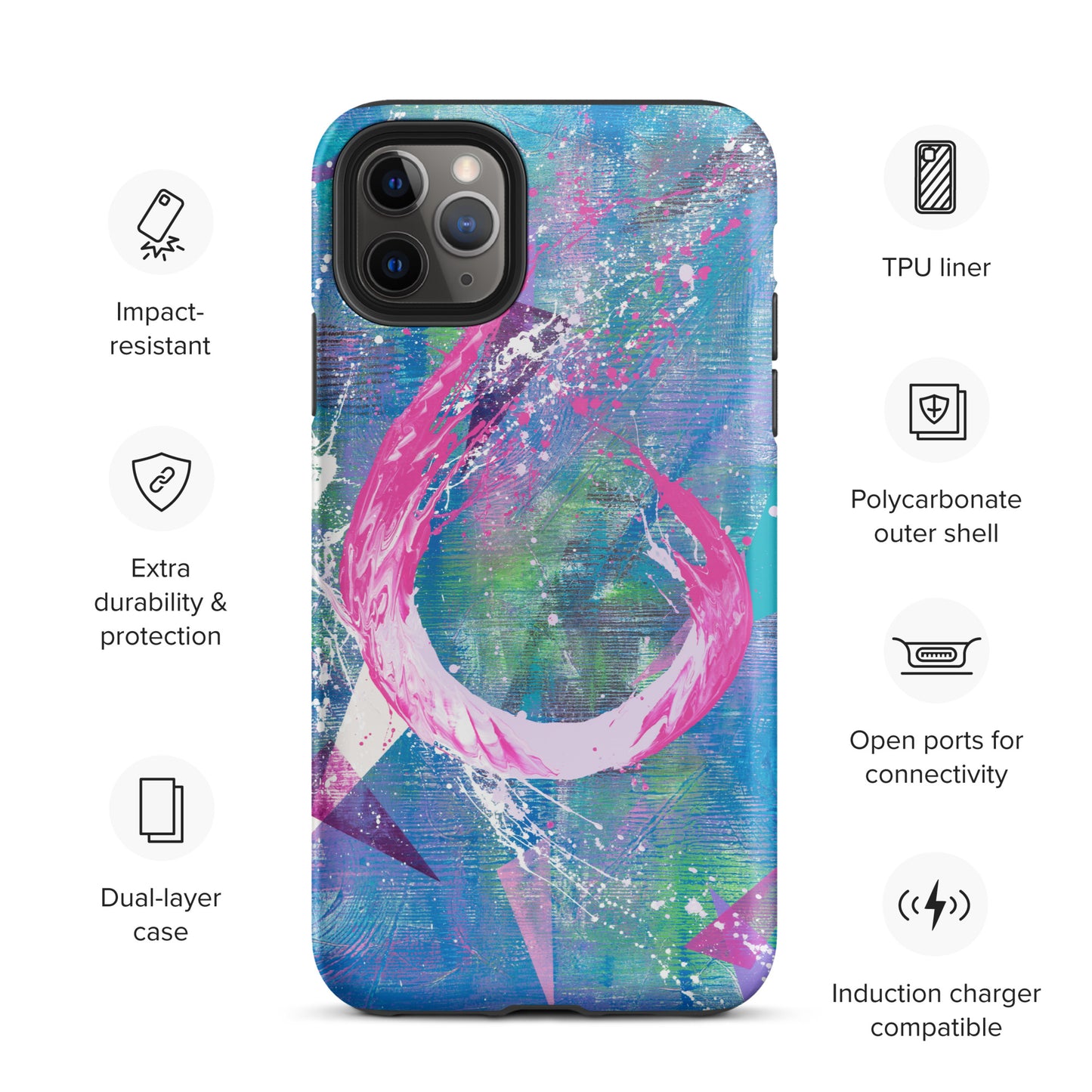 Expressive Introvert iPhone case