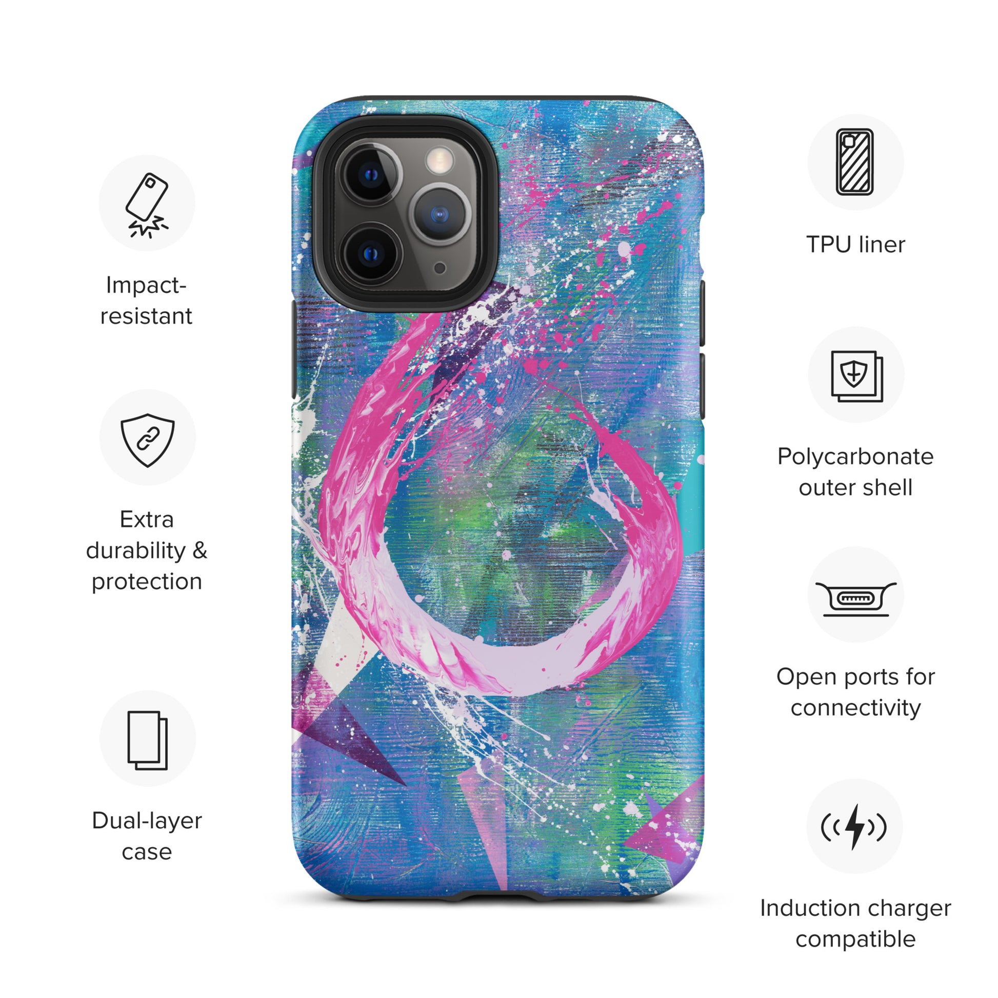 Expressive Introvert iPhone case