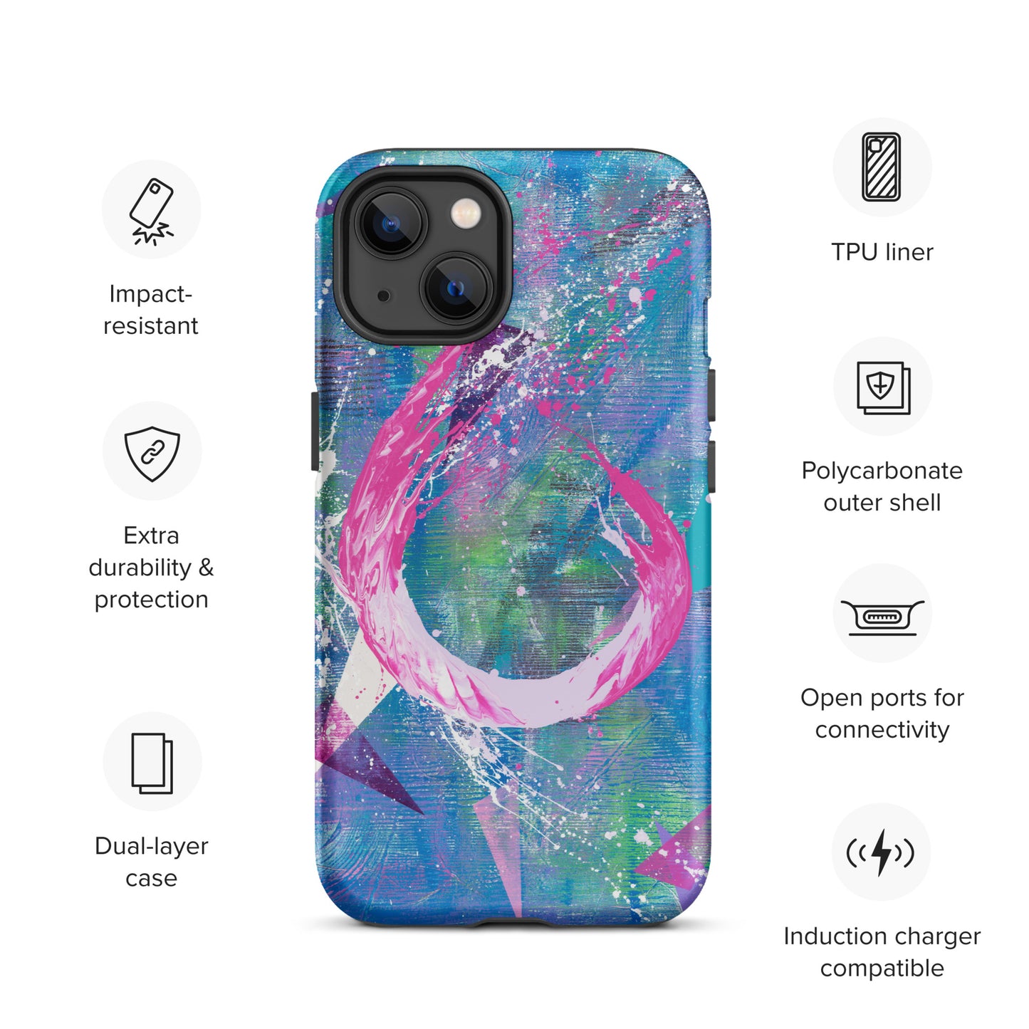 Expressive Introvert iPhone case