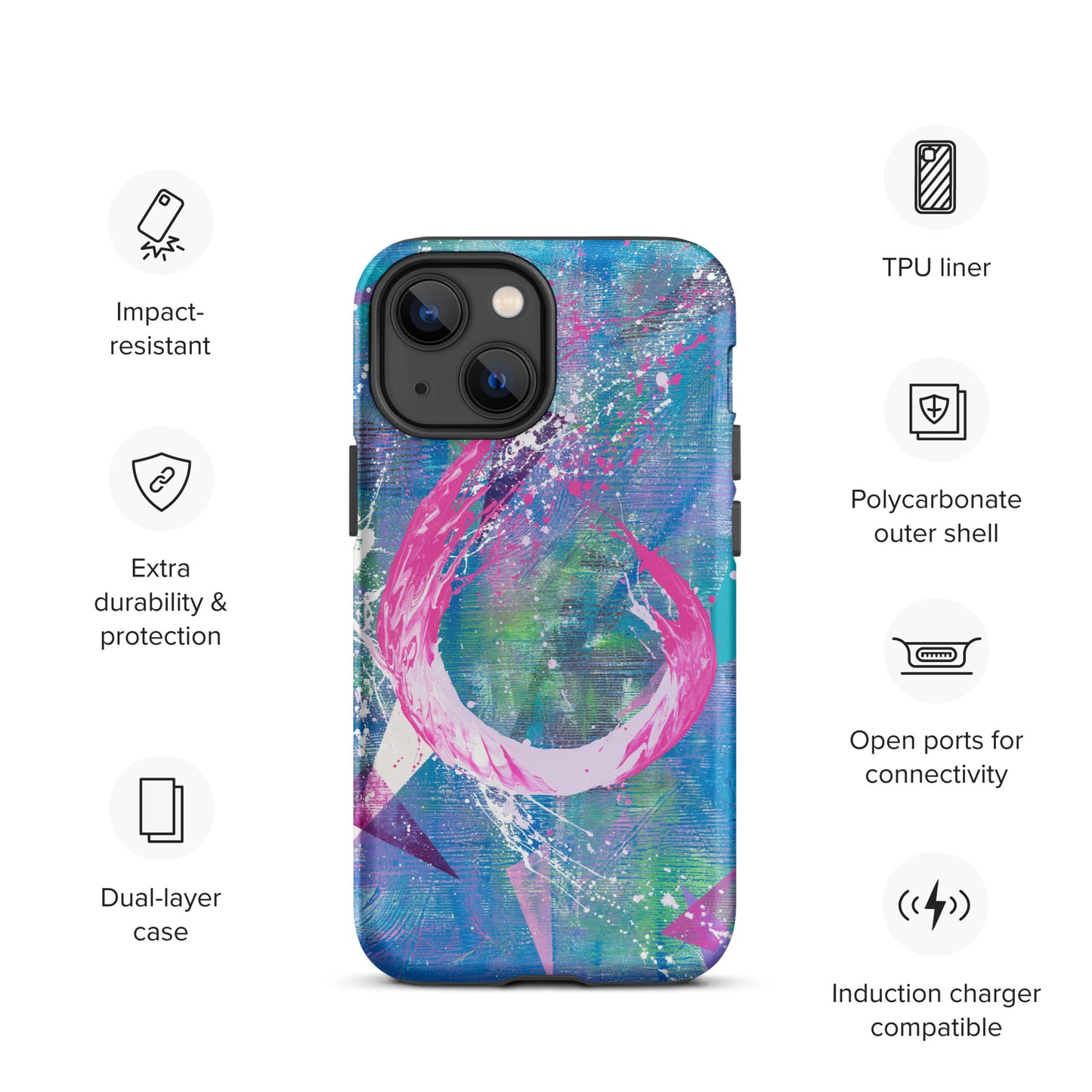 Expressive Introvert iPhone case