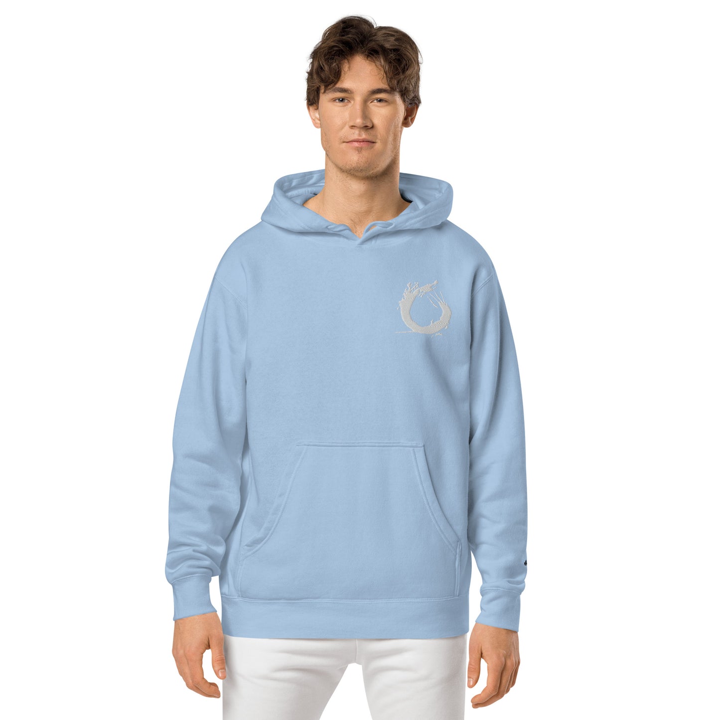 Unisex "Splash" pigment-dyed hoodie
