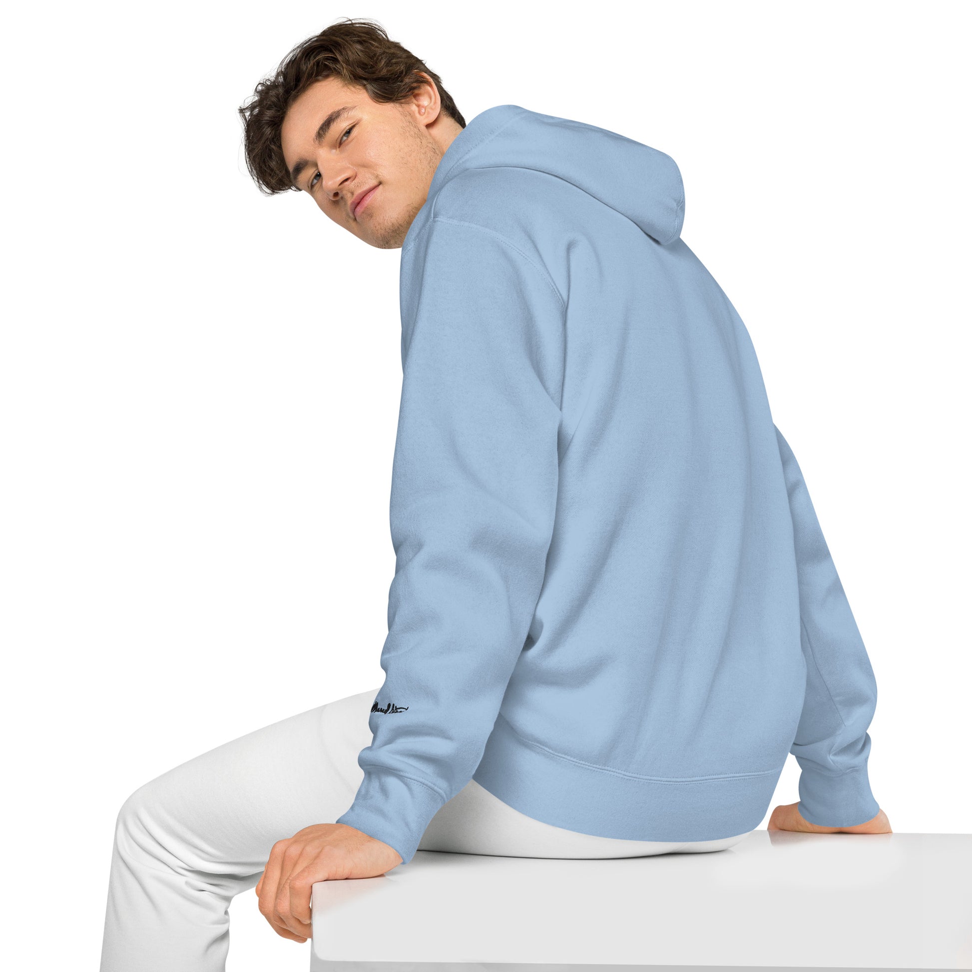 Unisex "Splash" pigment-dyed hoodie
